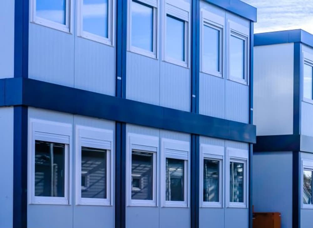 Modular building built with fire protection in mind